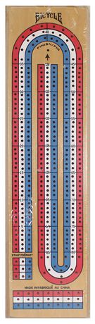3 Lane Color Wood Crib Board - Pine