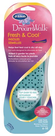 Dr. Scholl's Stylish Step Fresh & Cool 3/4 Insoles for Flats