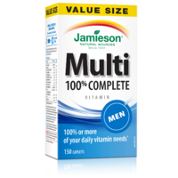 Jamieson 100% Complete Multivitamin Men 150 CL Vitamins And Minerals