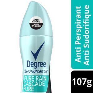 Degree Dove Black+White Dry Spray Antiperspirant Pure Rain Antibacterial Odour Protection 107 GR 107.0 G