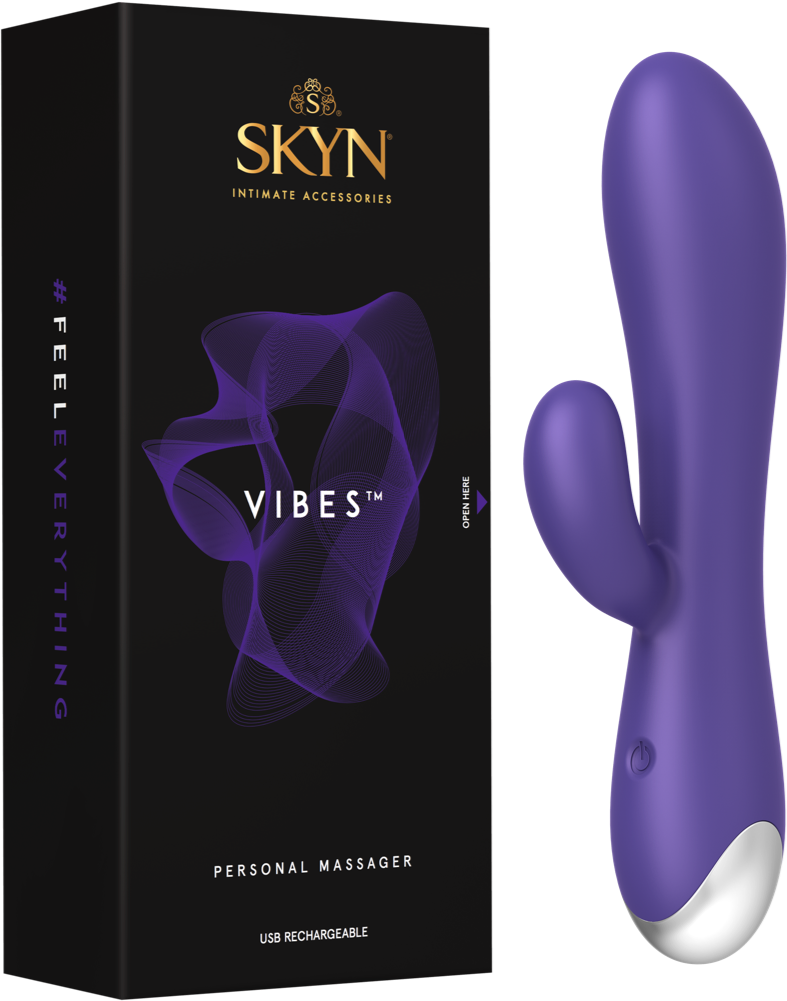Skyn SKYN Vibes Personal Massager – Rechargeable, 20 Speeds 1.0 Count Personal Massagers