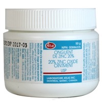 Atlas 20% Zinc Oxide Ointment Diaper Cream