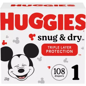 Huggies Snug & Dry Diapers - 1