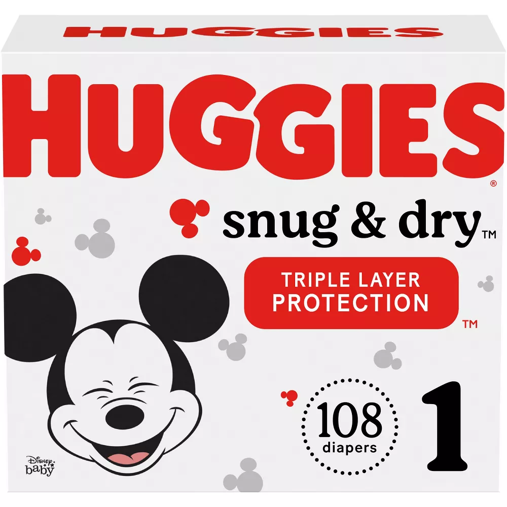Huggies Snug & Dry Diapers - 1