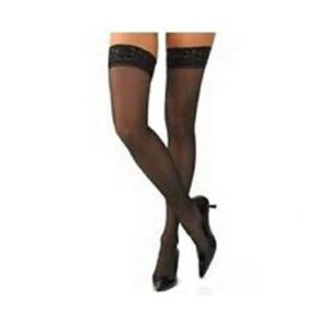 Jobst Opaque Women Knee High 20-30mmhg Xl Classic Black Closed Toe Pr/1 Bsn 7522003