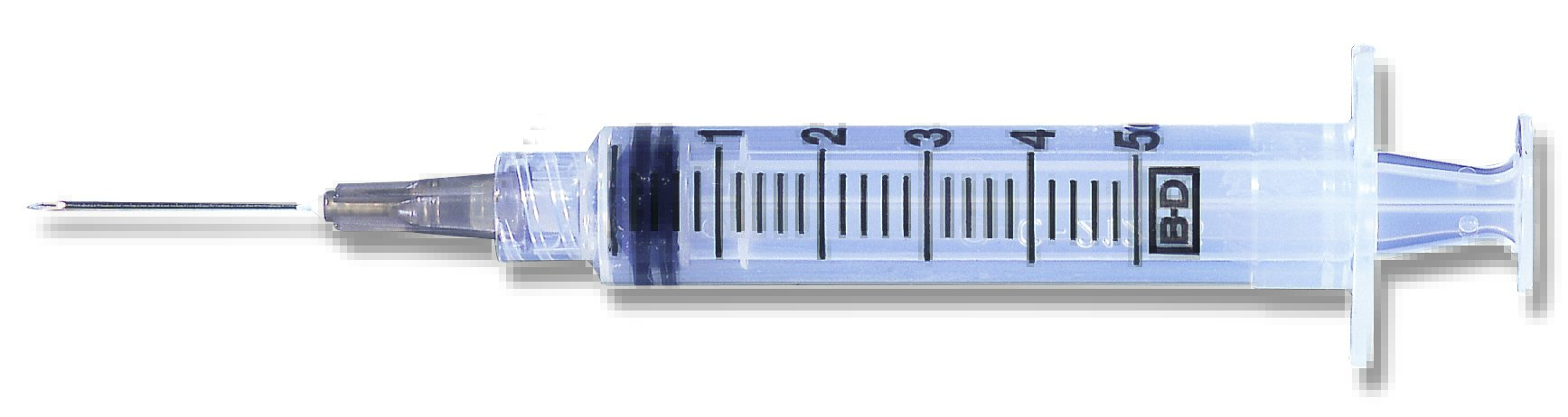 BD 309634 Luer-Lok Syringe sterile, single use, 5 mL 20GX1  100 EA Needles and Syringes (IM & SC)