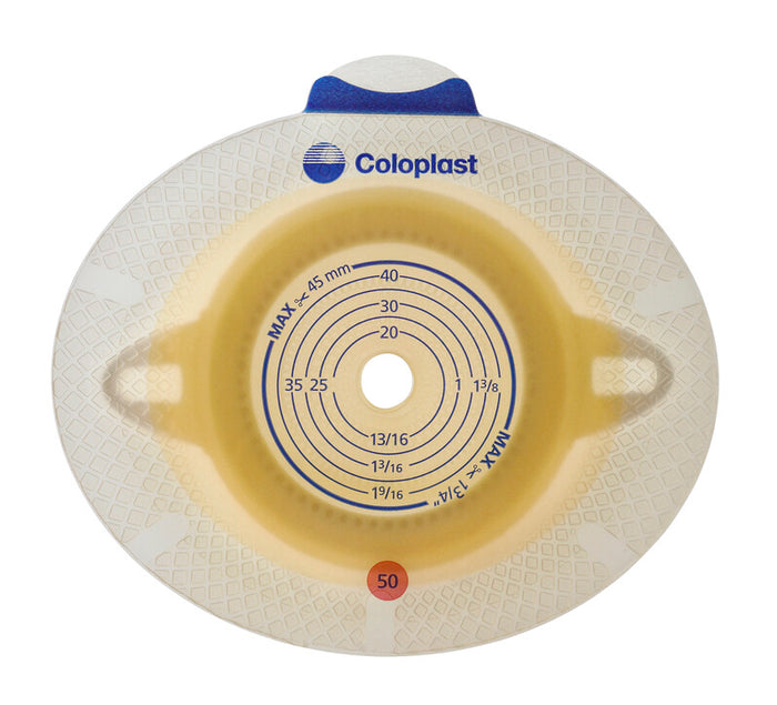 Coloplast 10025 SenSura Click Xpro baseplate Non-convex 50MM  5EA Ostomy Supplies