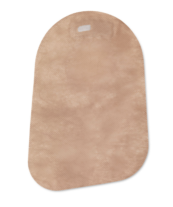 Hollister 18373-30 New Image Closed Pouch Beige Filter 57MM 2-1/4INCH Flange 30 EA Ostomy