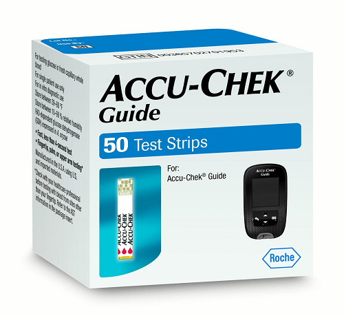 AccuChek Guide Test Strips 50 EA Glucose Monitoring