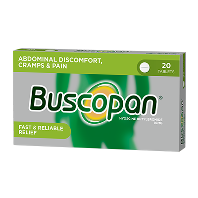 Buscopan 10 mg Tablets 20 TB Laxatives, Fibre and Anti-Diarrheals