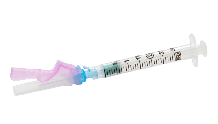 BD 305781 Eclips needle 25 G x 5/8 in. with detachable 3 mL BD Luer-Lok Syringe 50 EA Needles and Syringes (IM & SC)
