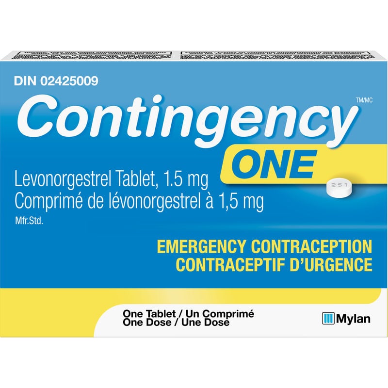 Contingency One Levonorgestrel tablet 1.5 mg Treatments