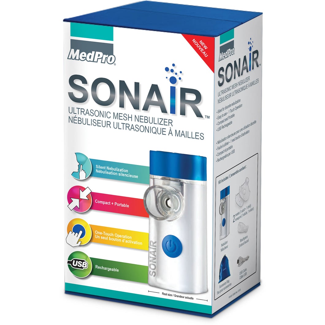 MedPro SONAIR Mesh Portable Nebulizer Nebulizer and supplies