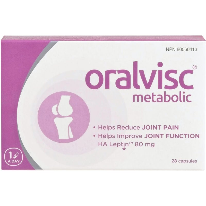 Oralvisc metabolic Joint Pain Leptin 80mg 28 cap