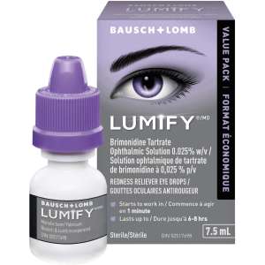 Bausch & Lomb LUMIFY Redness Reliever Eye Drops Value Size