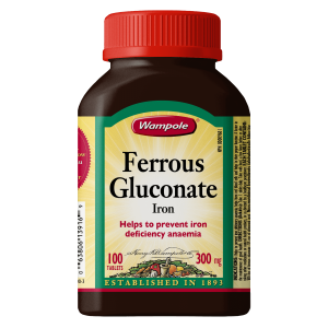 Wampole Ferrous Gluconate Tablets 100's