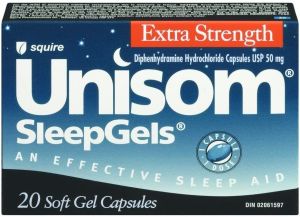 Unisom SleepGel 50mg 2x10 Soft Gel Capsules