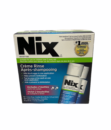 Nix Multi Pack with 2 Combs 2x59ml – Lice Treatment Lice Treatments and Combs