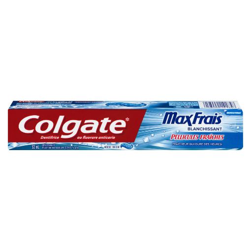Colgate Breath Strips Whitening Toothpaste, MaxFresh 52ml Toothpaste
