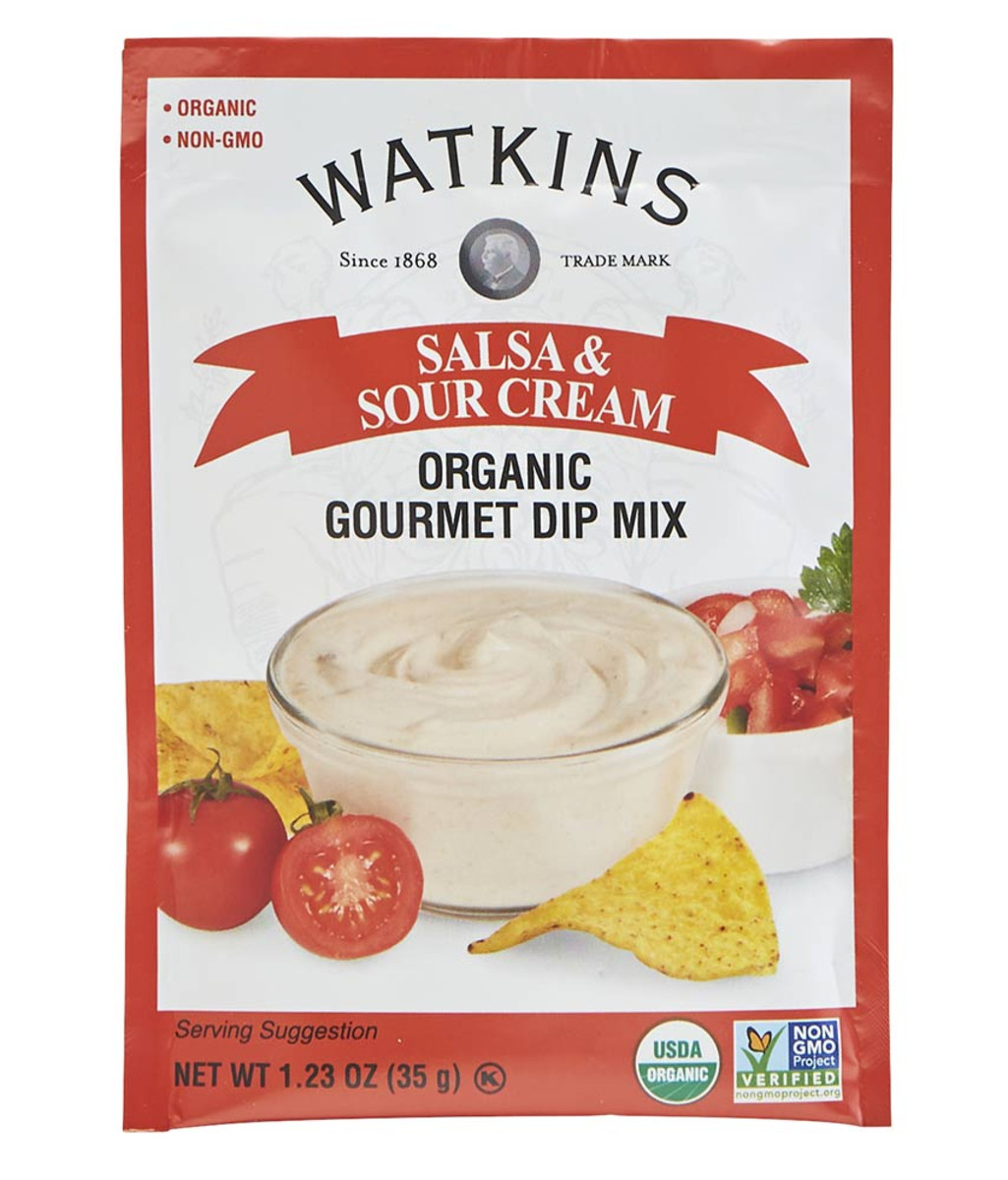 Watkins Co. Organic Salsa Sour Cream Mix – 35g Pantry