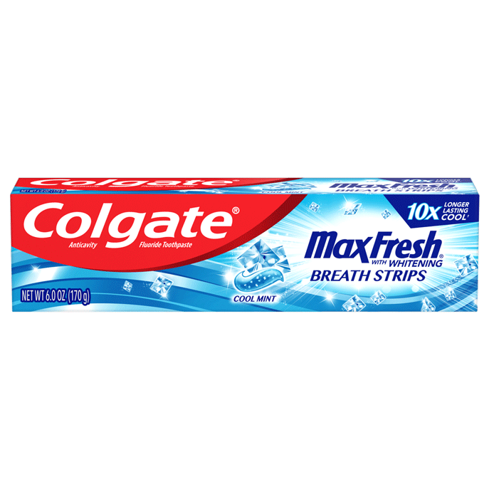 Colgate Max Fresh With Mini Breath Strips Toothpaste 150ml Toothpaste