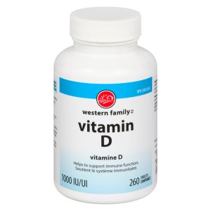 Western Family - Vitamin D Tablets For Strong Bones And Immune System Support