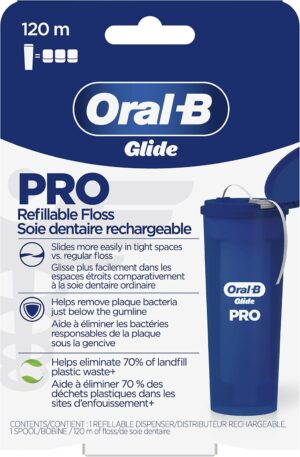 Oral-B Glide PRO Floss Holder 120m Starter Kit
