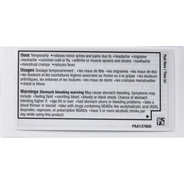 Advil Muscle and Joint Extra Strength Caplets for Inflammation Pain Relief, 400 mg Ibuprofen, 72 Count - Image 2