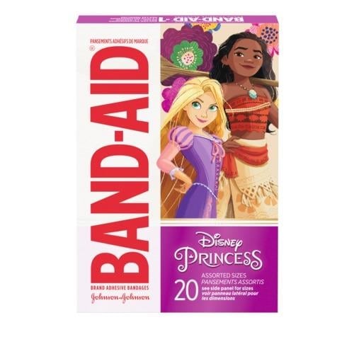 BAND-AID Brand Adhesive Bandages featuring Disney Princesses