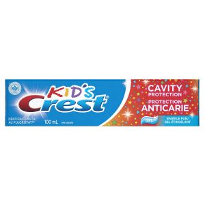 Crest Kid's Cavity Protection Sparkle Fun Gel - Fight Cavities with Sparkling Fun! X2