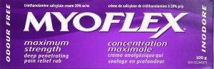 Myoflex Cream - Maximum Strength Cream 20%, 100g