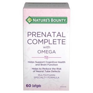 Nature's Bounty Prenatal Complete with Omega