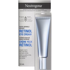 Neutrogena RAPID WRINKLE REPAIR Moisturizer Eye 14 ml - Fade Wrinkles and Brighten Under Eye Area