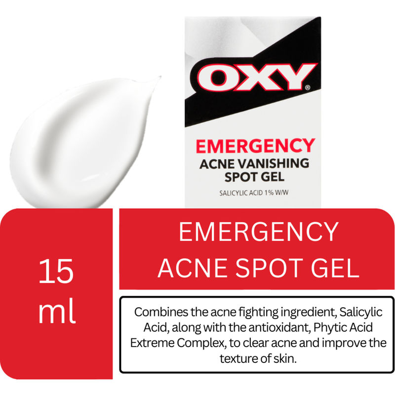 OXY Emergency Acne Vanishing Spot Gel Treatment with Salicylic Acid, For Inflamed Acne - Image 2