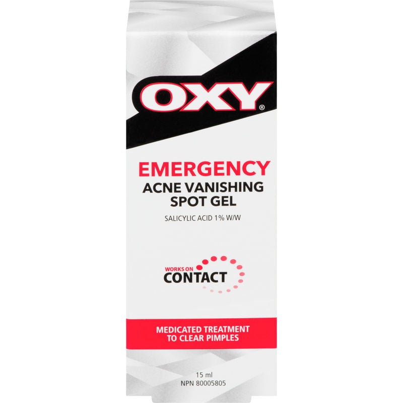 OXY Emergency Acne Vanishing Spot Gel Treatment with Salicylic Acid, For Inflamed Acne