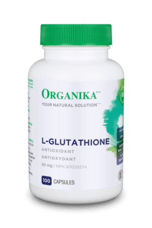 Organika L-Glutathione 50mg 100 Capsules