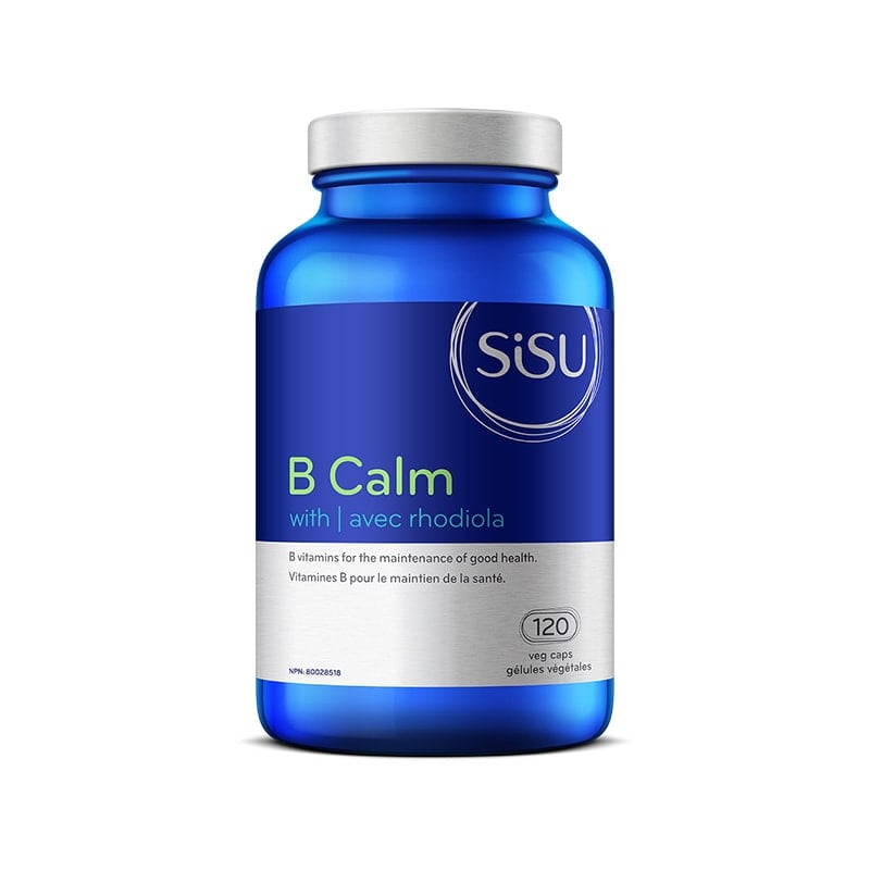 Sisu B Calm with Rhodiola, 120 Capsules