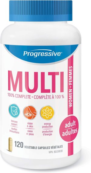 Progressive Adult Women's Adult Multi 120 caps