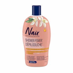 Nair Shower Power MAX Hair Remover with Moroccan Argan Oil - 312g