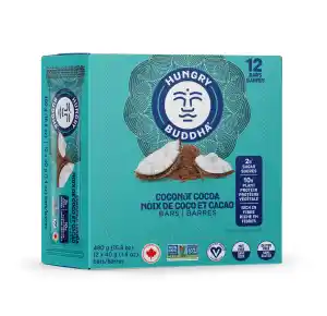 Hungry Buddha Keto Bar Coconut Cocoa 12 x 40g