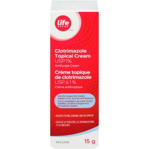 Life Brand Clotrimazole 1% Cream 15 g
