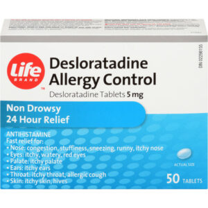 Life Brand Desloratadine Allergy Control Tablets