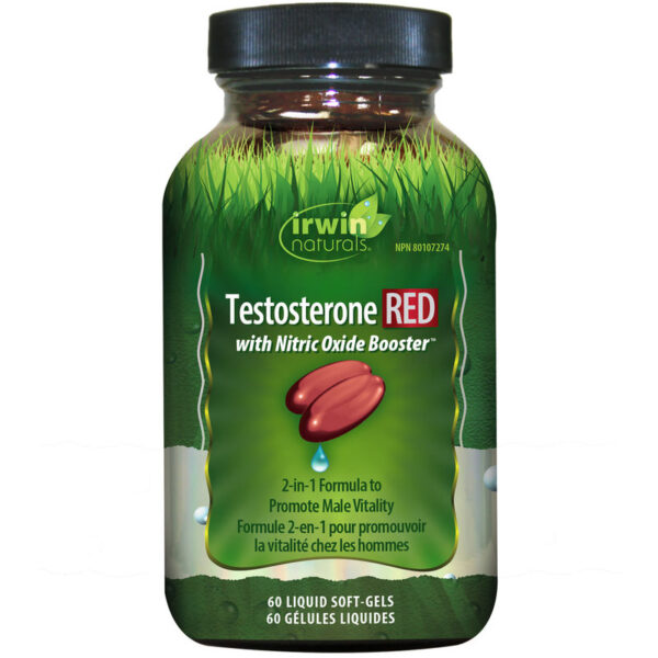 Irwin Testosterone Red with Nitric Oxide Booster - CTC Health