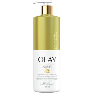 Olay Revitalizing & Hydrating Hand and Body Lotion with Vitamin C, 502 mL Tube