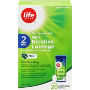 Life Brand Mini Nicotine Lozenges 2mg 20 Count