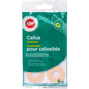 Life Brand Callus Cushions 6 Count