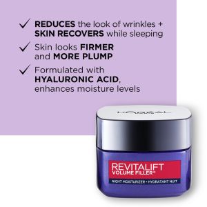 Revitalift Volume Filler Anti-Aging Night Moisturizer - 50mL