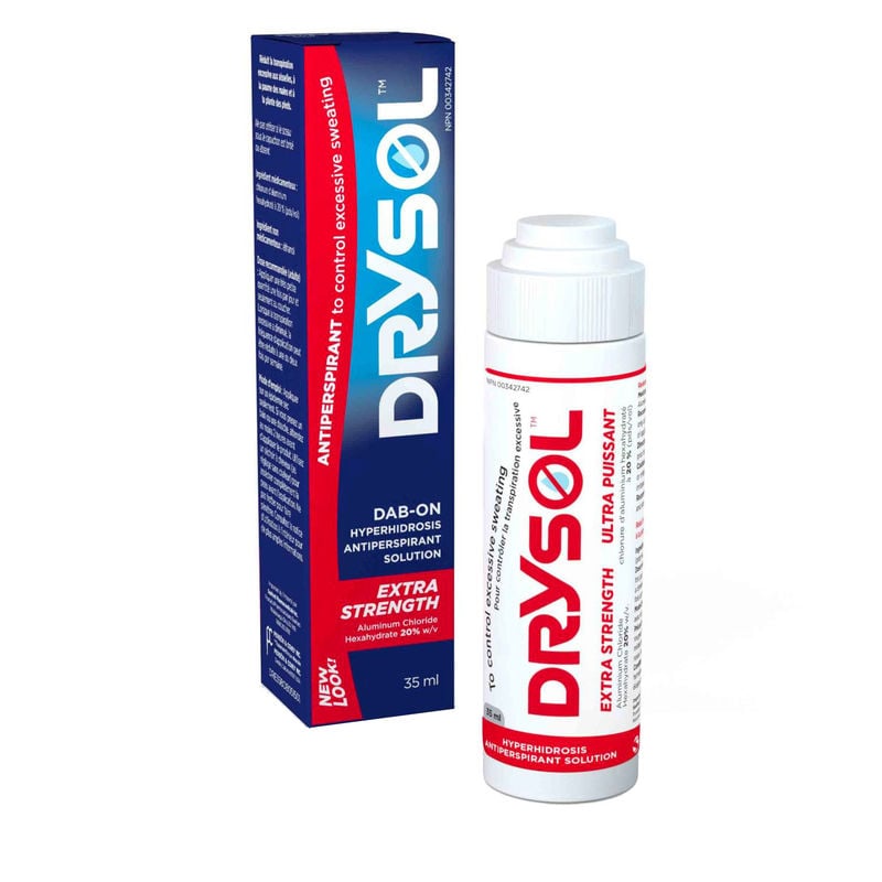 DRYSOL Dab-O-Matic Extra Strength Antiperspirant 20% 35 mL