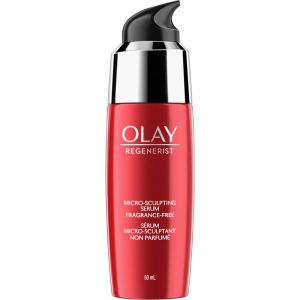 Olay Regenerist Micro-Sculpting Serum, Fragrance-Free Face Moisturizer