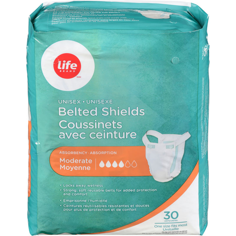 Life Brand LB Unisex Belted Shields 30 Count